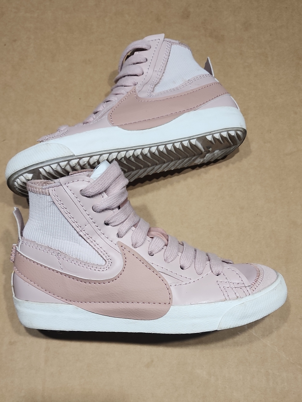 Nike Blazer Mid 77 Jumbo Pink Oxford Women Casual Lifestyle Shoe Sz 7.5